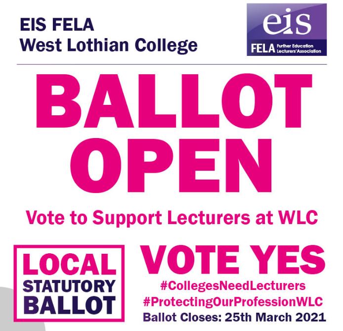 WLC ballot/campaign posters Vote Yes